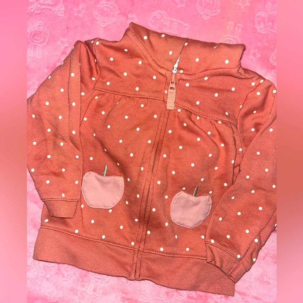 Carters Zip Up Sweater